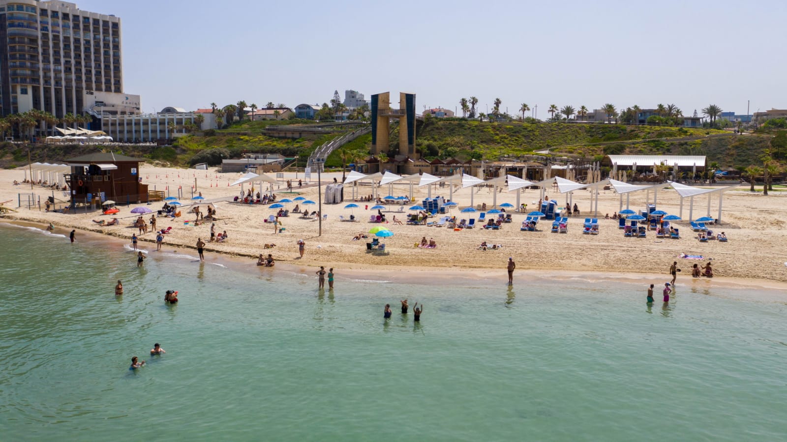 משרד הבריאות מתריע: אזהרת רחצה בכל חופי תל אביב, בת ים והרצליה