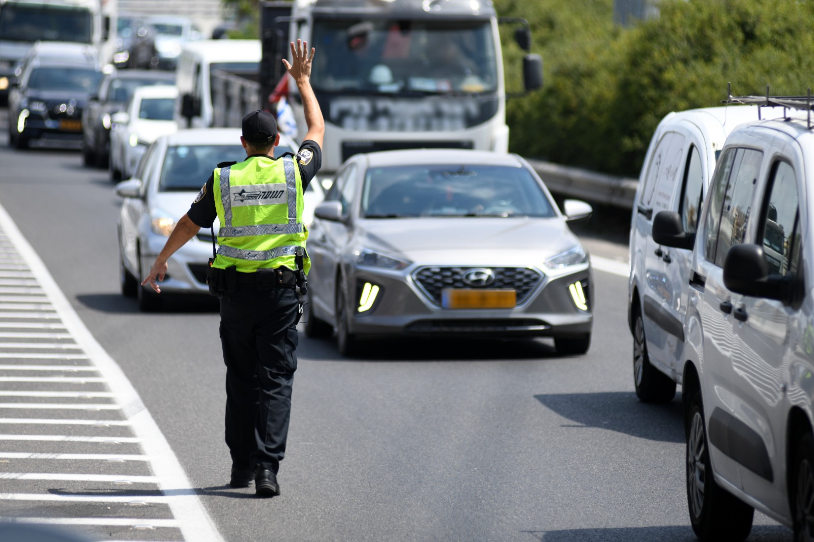 מאבק משטרת ישראל בעבירות התנועה
